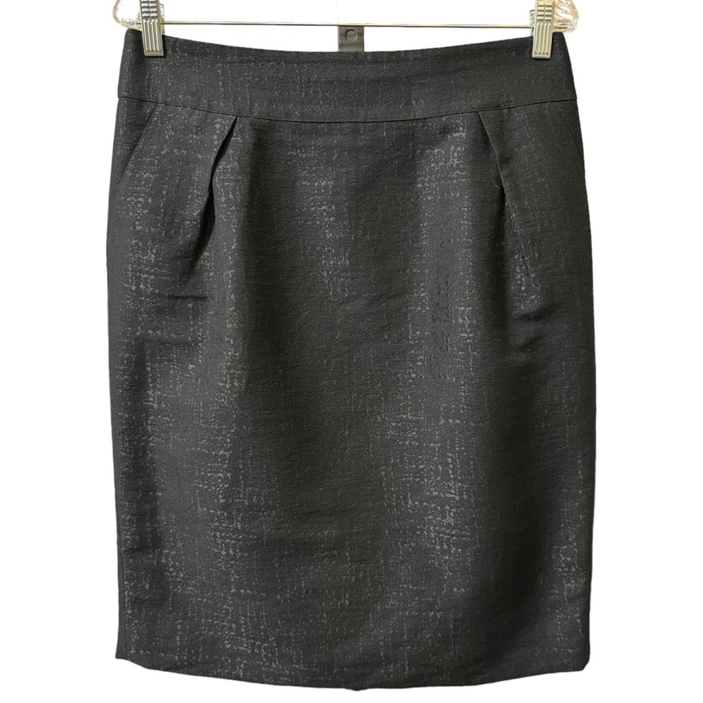 CLASSIQUES ENTIER High Waisted Pencil Skirt Women's Size 12 Black Lined